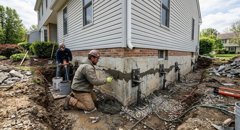 Basement Foundation Repair in Conover, NC