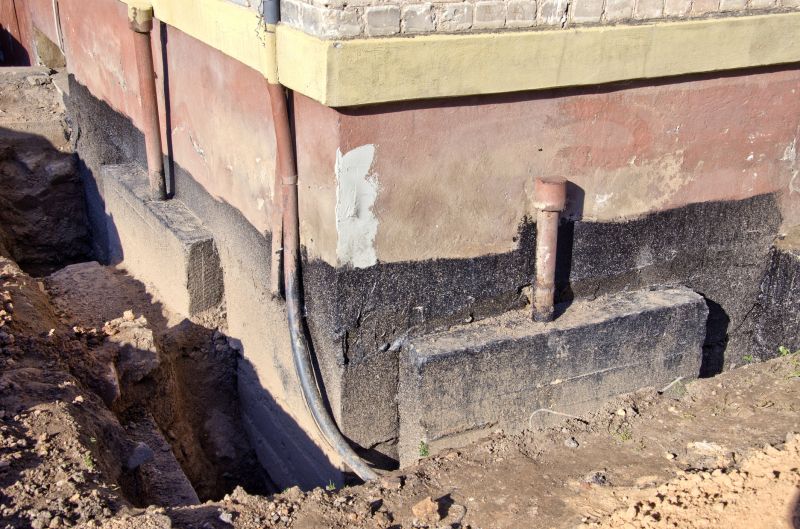 Basement Foundation Repair in Davie County, NC