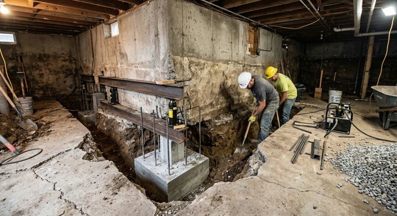 Basement Underpinning in Statesville, NC