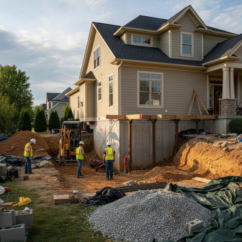 Building Foundation Repair in Conover, NC