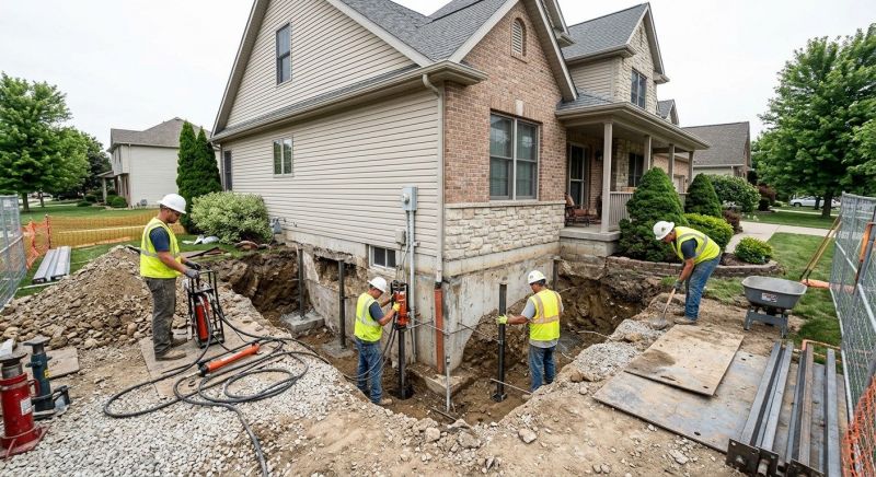 Building Foundation Repair in Mooresville, NC