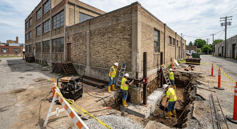 Building Foundation Repair in Troutman, NC