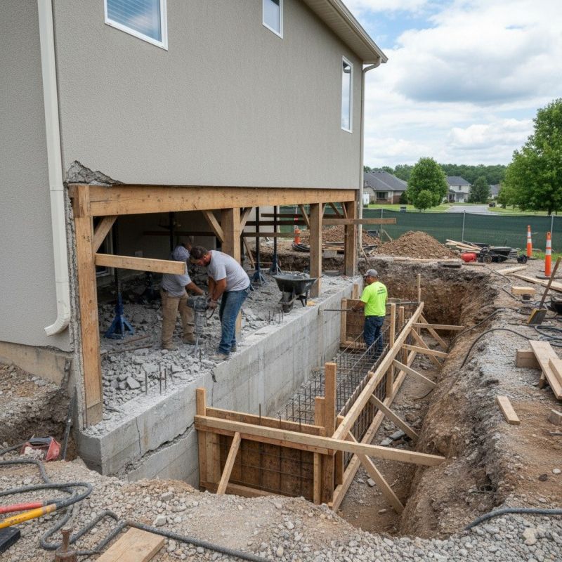 Building Foundation Repair in Wilkesboro, NC