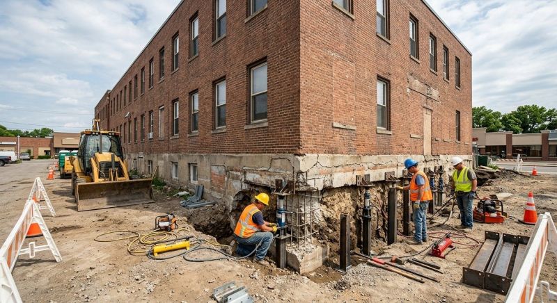 Commercial Foundation Repair in Statesville, NC