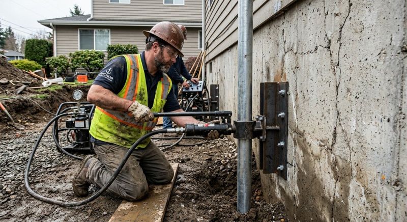 Concrete Foundation Leveling in Statesville, NC
