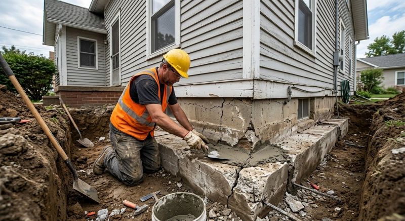 Concrete Foundation Repair in Denver, NC