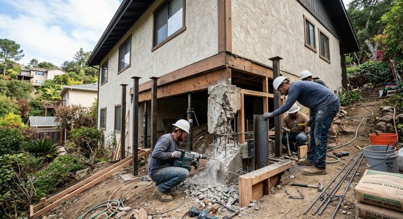 Concrete Foundation Repair in Statesville, NC