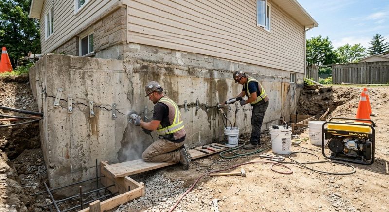 Concrete Foundation Repair in Newton, NC