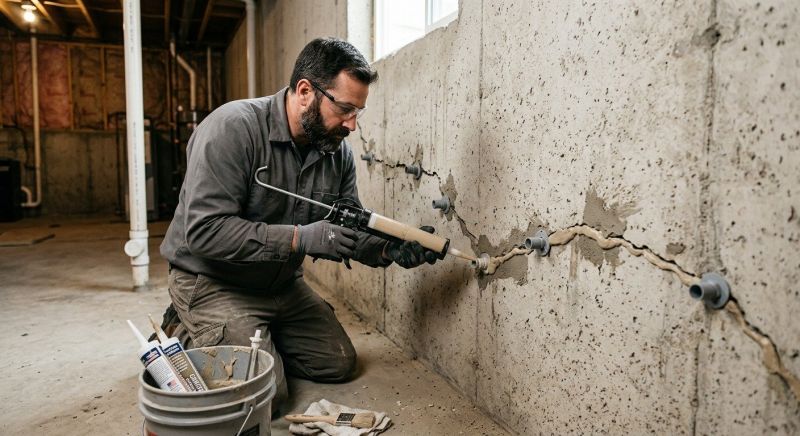 Cracked Foundation Repair in Statesville, NC