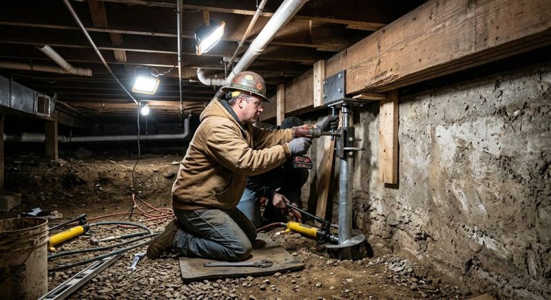 Crawl Space Leveling in Statesville, NC