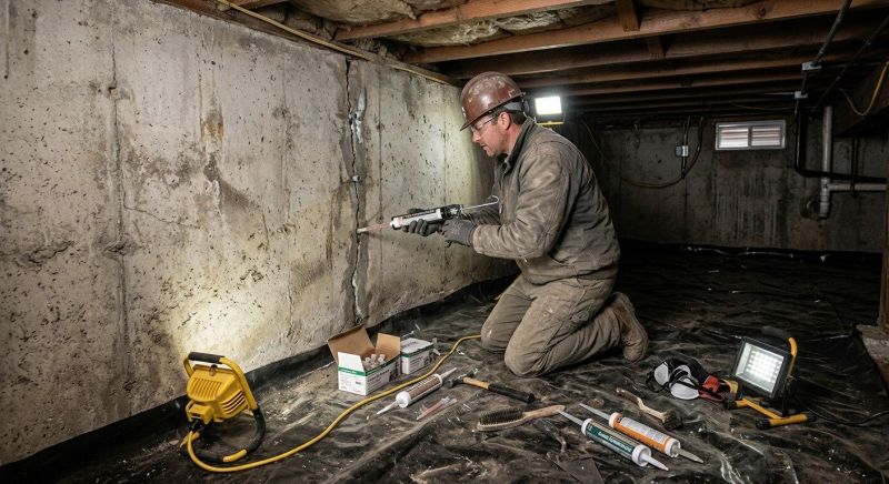 Crawlspace Foundation Repair in Davie County, NC
