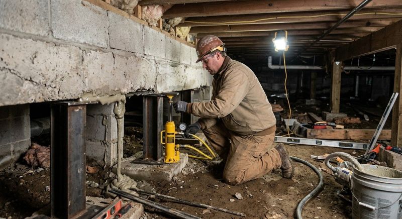 Crawlspace Foundation Repair in Davie County, NC