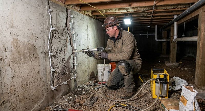 Crawlspace Foundation Repair in Union Grove, NC