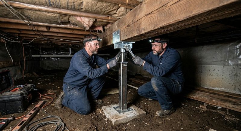 Crawlspace Foundation Repair in Wilkesboro, NC