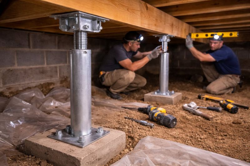 Crawlspace Structural Repair in Statesville, NC