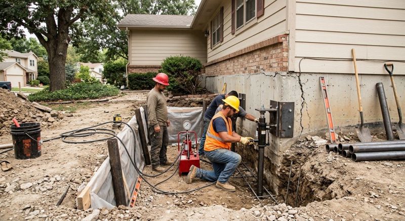 Deep Foundation Repair in Statesville, NC
