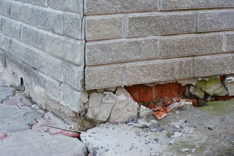 Foundation Damage Repair in Iredell County, NC