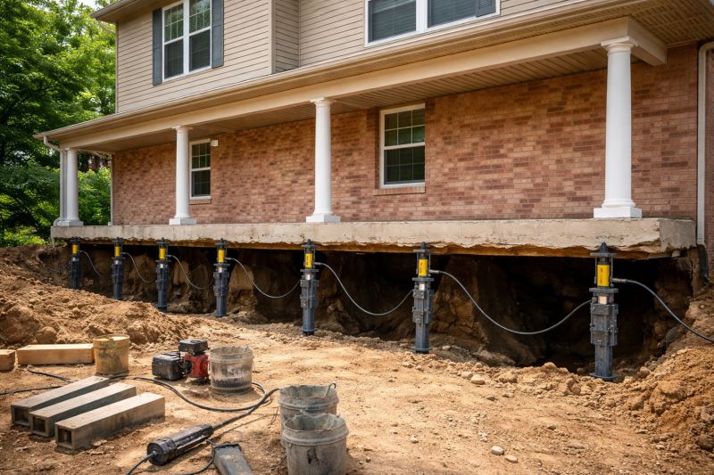 Foundation Jacking in Catawba County, NC
