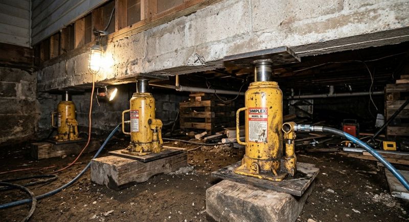 Foundation Jacking in Catawba, NC