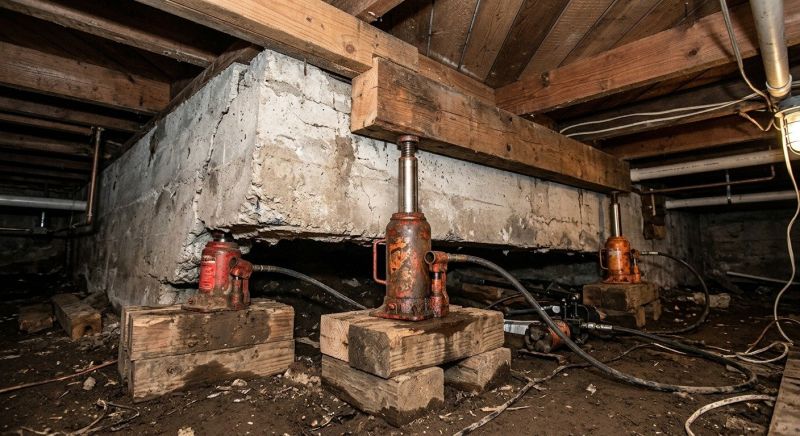 Foundation Jacking in Conover, NC