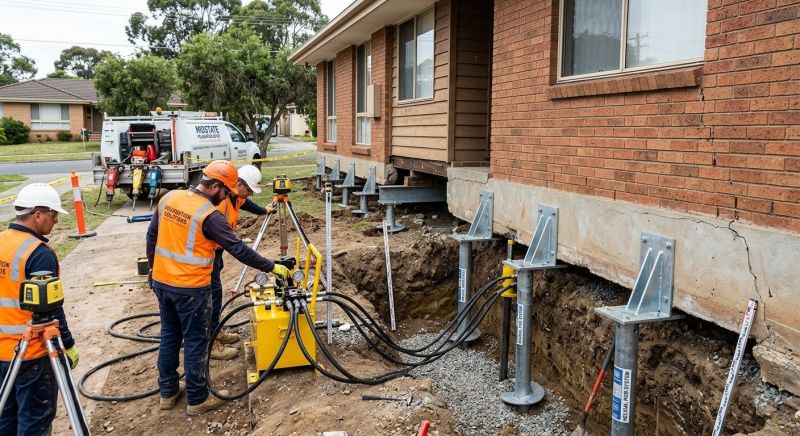 Foundation Jacking in Davie County, NC