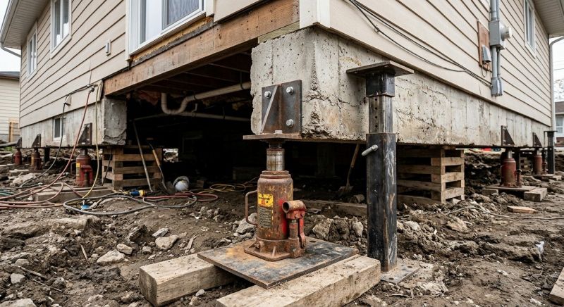 Foundation Jacking in Denver, NC