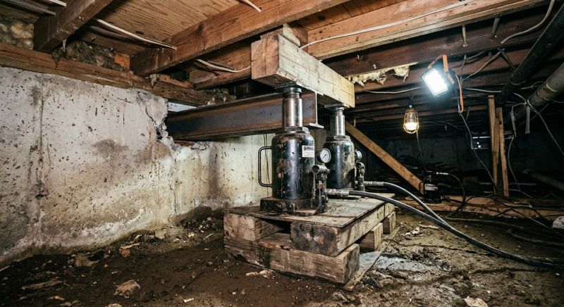 Foundation Jacking in Denver, NC