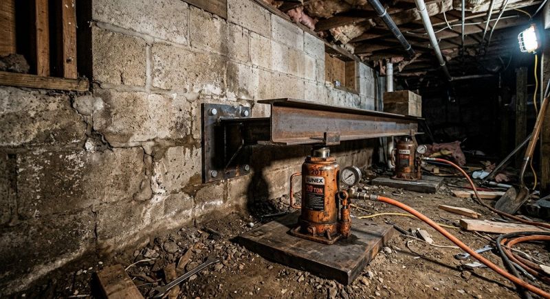 Foundation Jacking in Hickory, NC