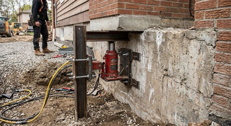 Foundation Jacking in Iredell County, NC