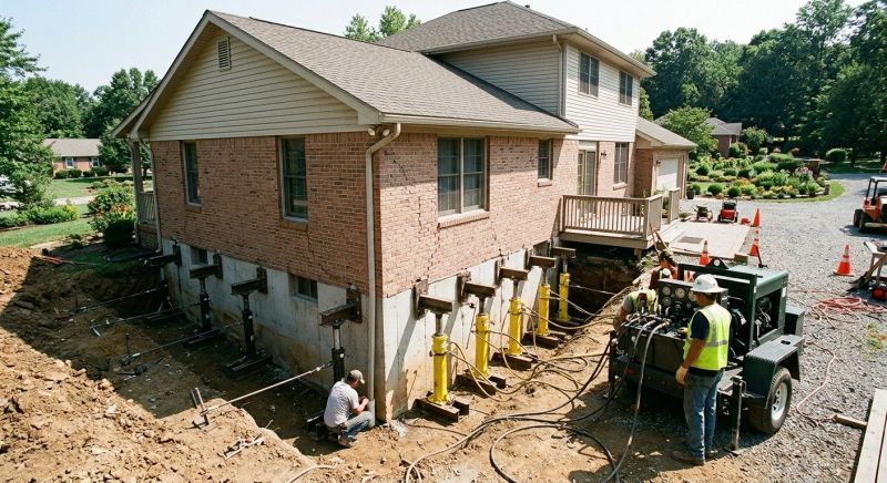Foundation Jacking in Statesville, NC