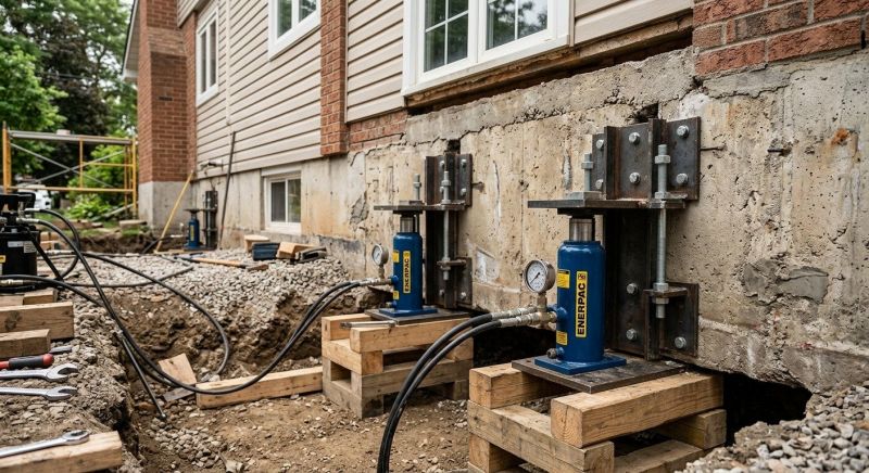 Foundation Jacking in Mocksville, NC