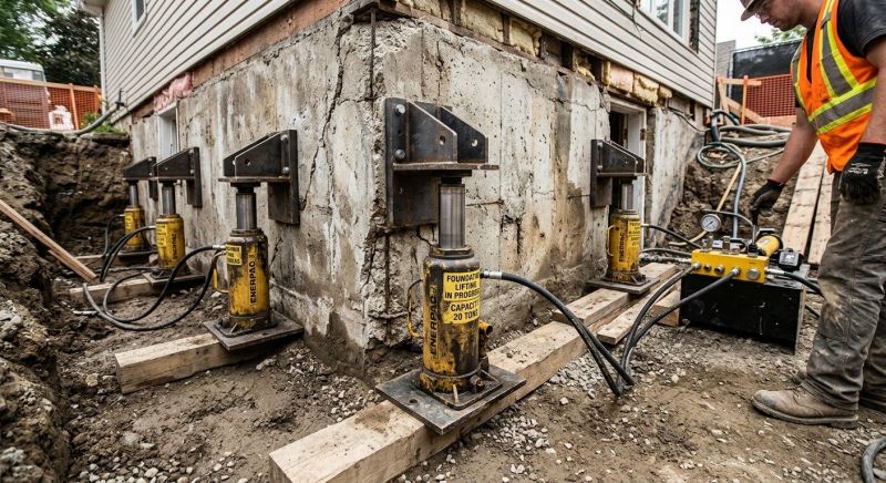 Foundation Jacking in Sherrills Ford, NC
