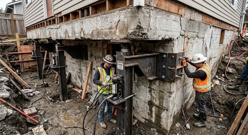 Foundation Lifting in Harmony, NC