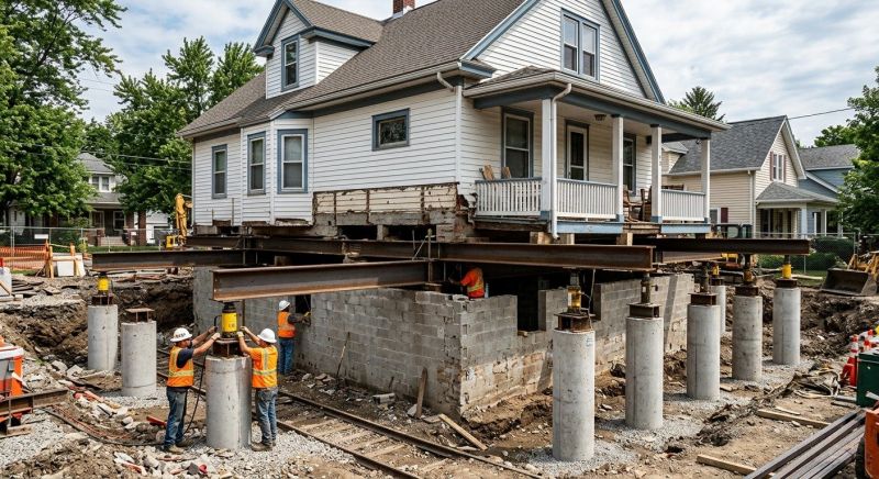 Foundation Raising in Davie County, NC