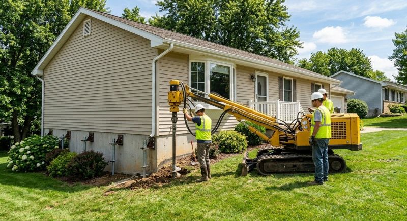 Foundation Raising in Harmony, NC