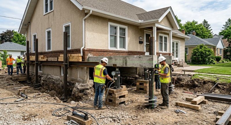 Foundation Releveling in Statesville, NC