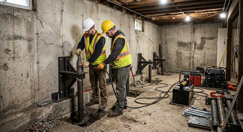 Foundation Stabilizing in Denver, NC
