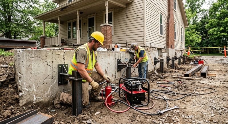 Foundation Stabilizing in Harmony, NC