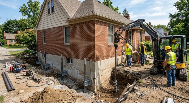 Foundation Stabilizing in Harmony, NC