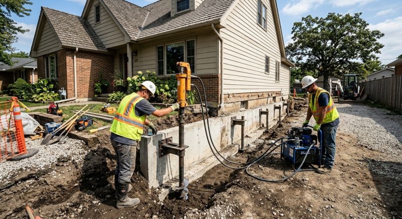 Foundation Stabilizing in Statesville, NC