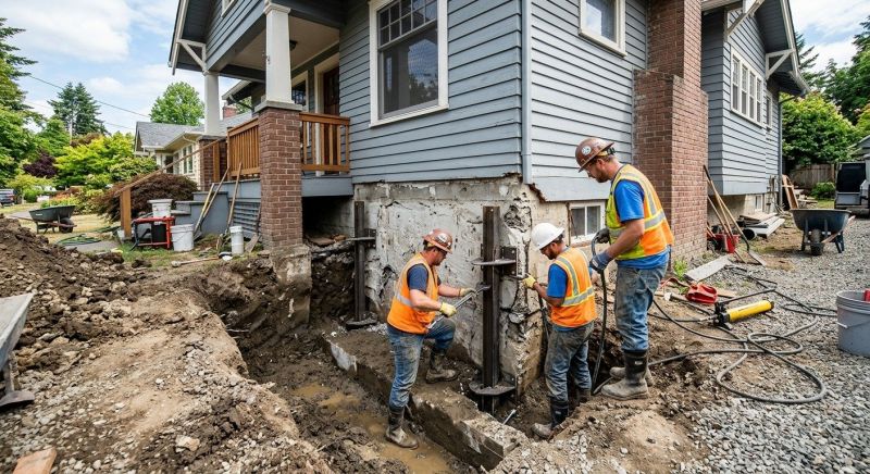 Foundation Stabilizing in Mocksville, NC