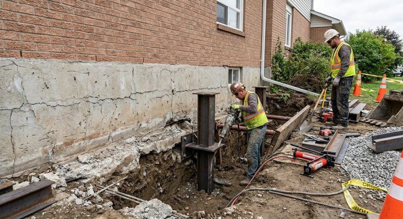Foundation Structural Repair in Harmony, NC