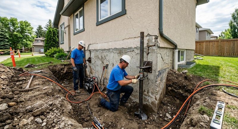 Helical Piers Installation in Statesville, NC