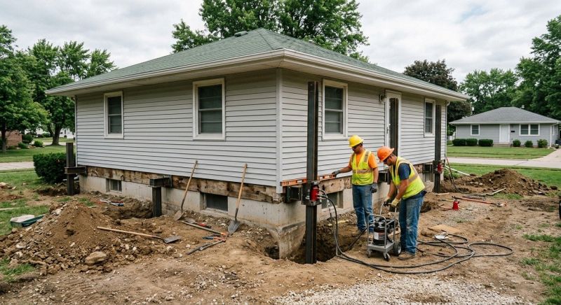 Home Foundation Leveling in Troutman, NC