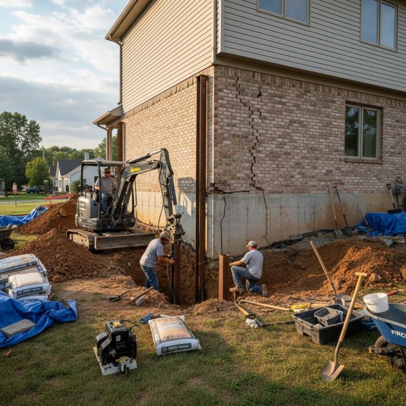 Home Foundation Repair in Conover, NC