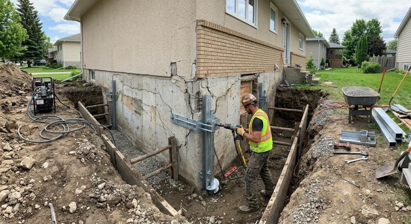 Home Foundation Repair in Troutman, NC