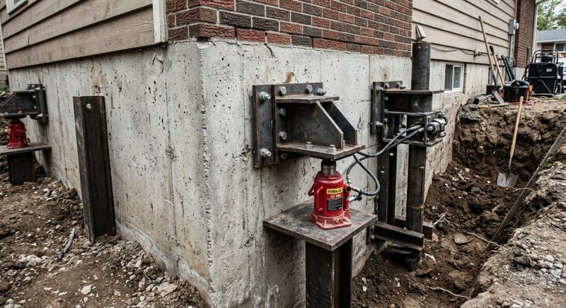 House Foundation Leveling in Statesville, NC