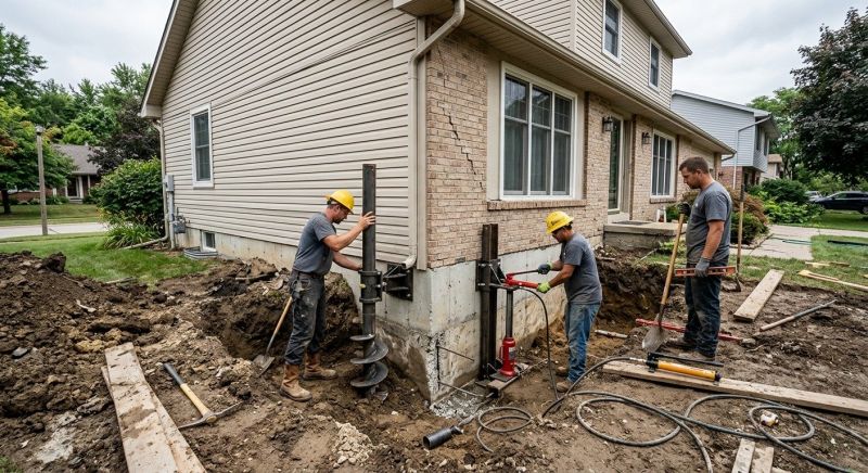 House Foundation Repair in Catawba County, NC