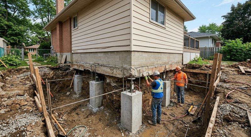 House Underpinning in Statesville, NC
