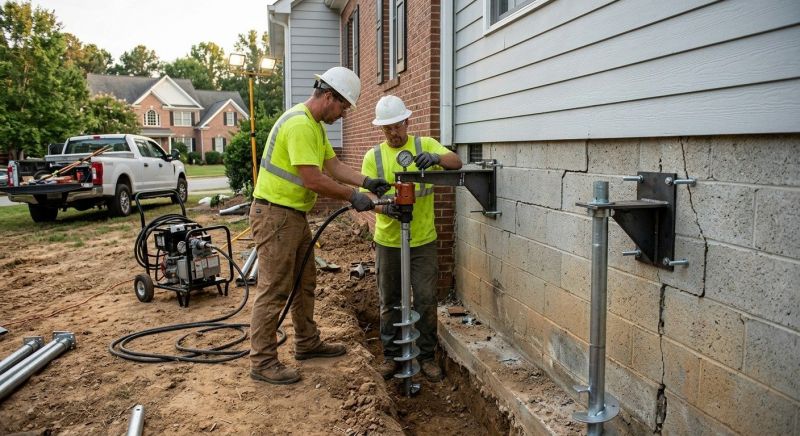 Piering Service in Statesville, NC
